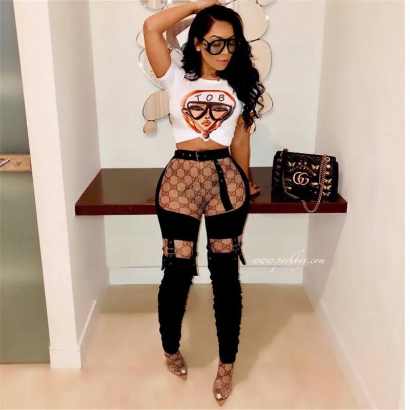 Женская футболка с круглым вырезом средней длины 2019 | одежда