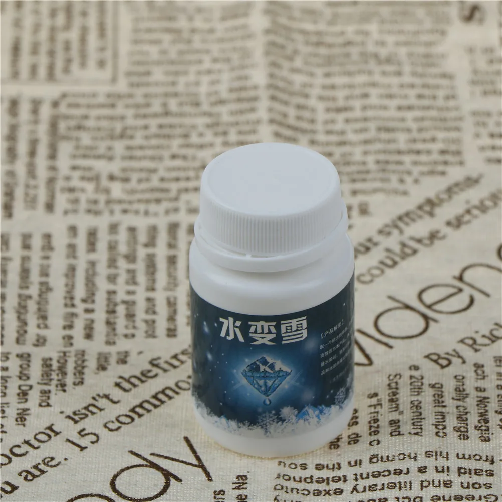 DIY Artificial Snow Powder Instant Man-made Can Magic Add Water Make Your Own Christmas Gift Tools | Дом и сад