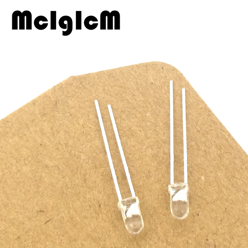 MCIGICM 22000pcs Red light-emitting diodes turn 3mm led white yellow blue green | Электронные компоненты и