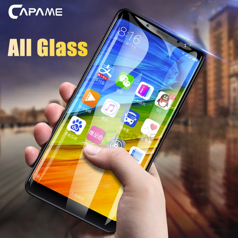 Защитное закаленное стекло CAPAME для Xiaomi Redmi 6 6A Note 5 Pro 5A Prime Plus S2 6|Защитные стёкла и