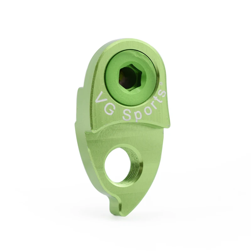 Green Велосипедный удлиняющий хвостовой крючок MTB 40T 42T 46T 50T для горного свободного колеса, Расширенный преобразователь для заднего набора 32T 36 T, маховик для шоссейного велосипеда 11,7g - Цвет: Green