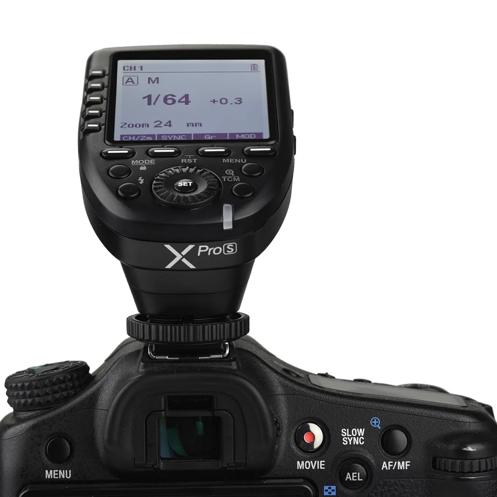 Godox XproS ttl 2 4G Беспроводная система x триггер передатчик для sony Камера A77 II A99 A9 A7R III