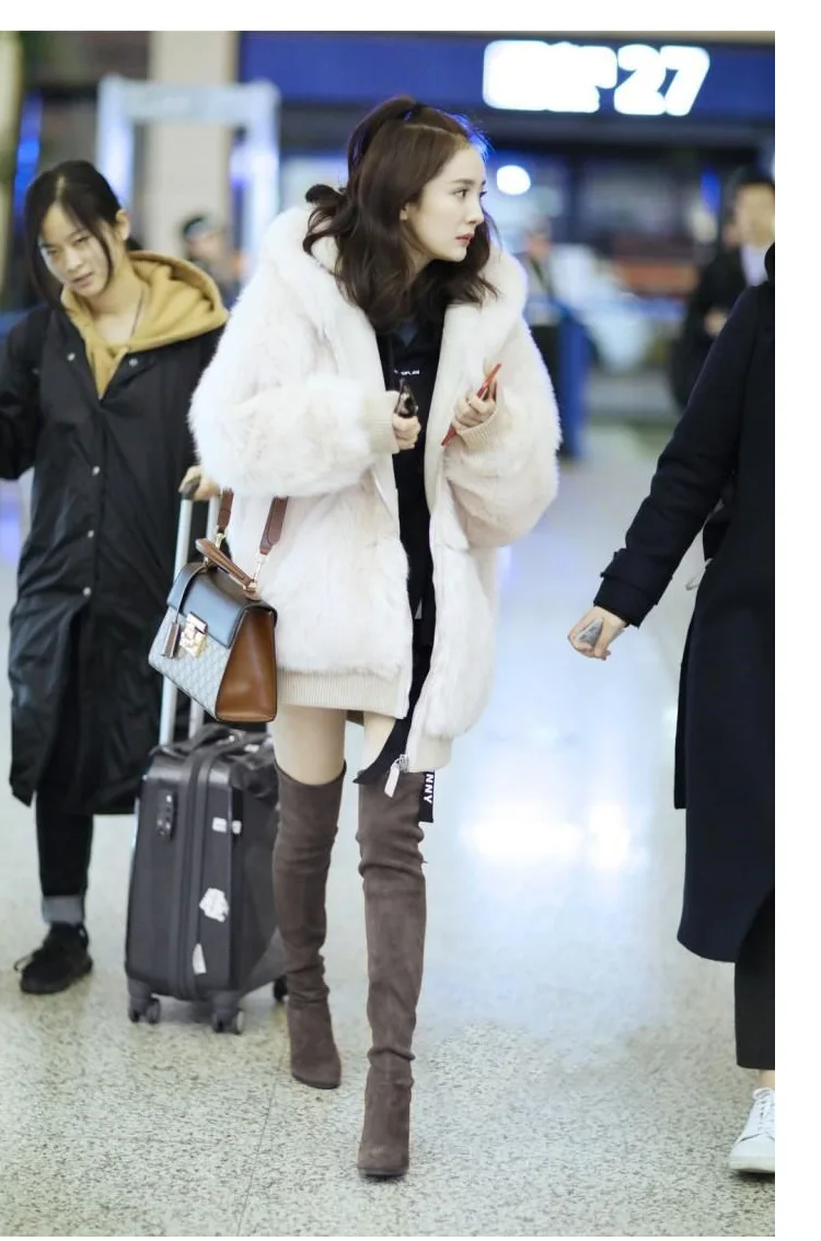 3 цвета высокие сапоги до бедра женские зимние Сапоги выше колена на плоской