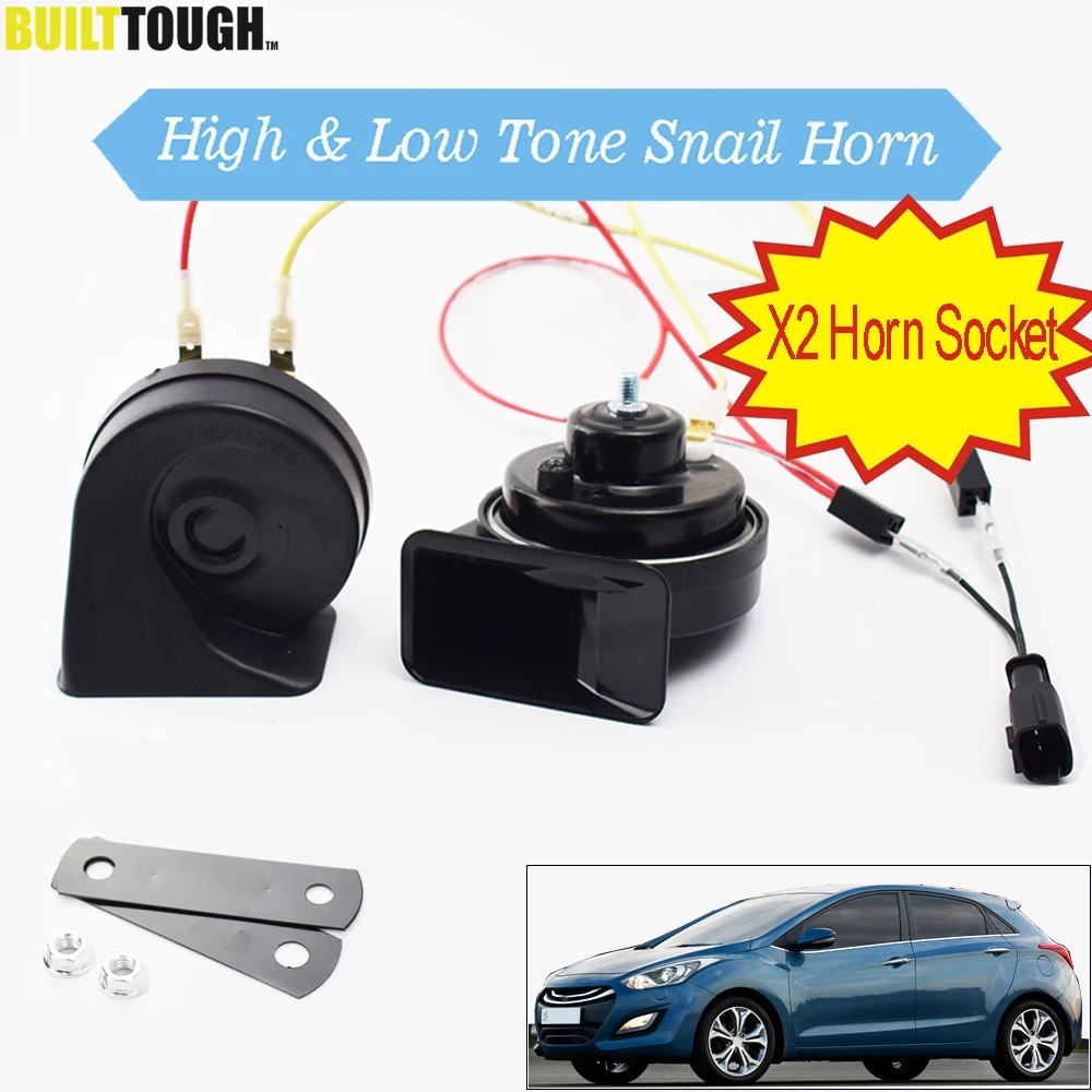 Двухцветные автомобильные рожки 2007 дБ для Hyundai i30 FD GD 2008 2009 2010 2011 2012 2013 2014 2016 2017
