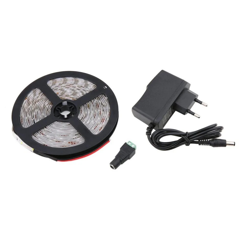 5 м 300 светодио дный Light 3528 DC12V водонепроницаемый RGB Светодиодные ленты свет с 1A