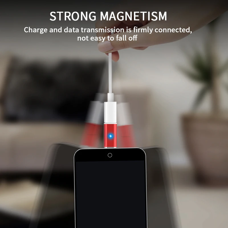 A.S Магнитный Micro USB мобильный телефон адаптер для устройств Android зарядное