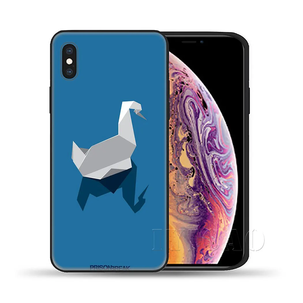 Мягкий чехол для iPhone XR X XS Max 6 S 7 8 Plus 5 5S SE IYICAO |
