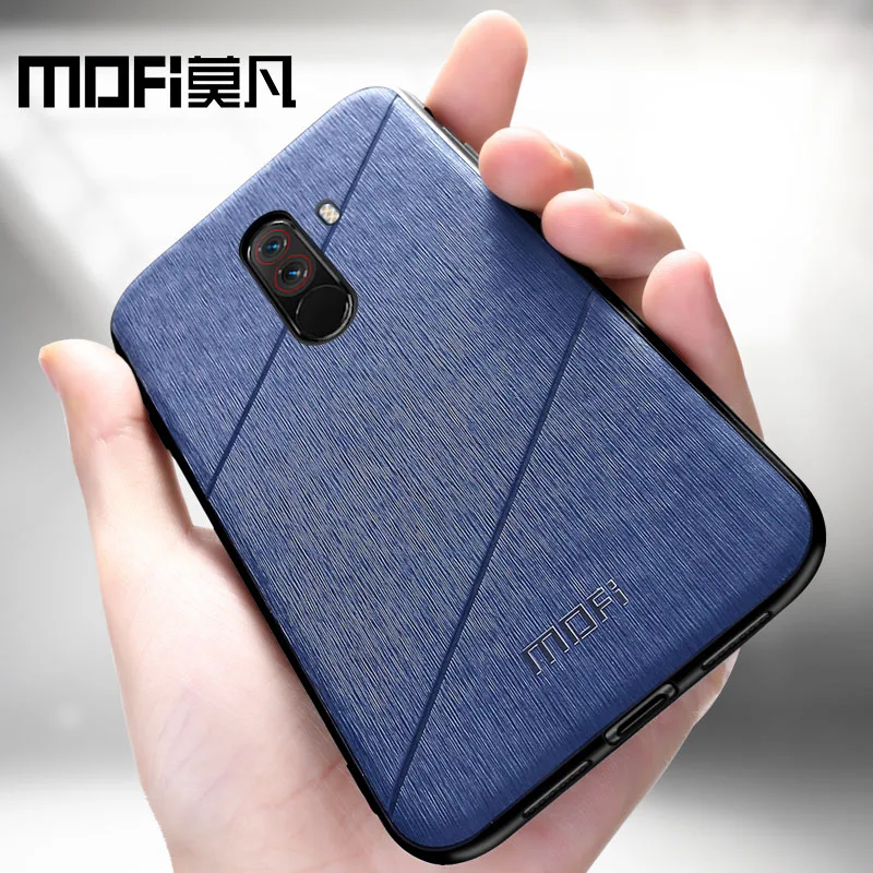 Для Xiaomi POCOPHONE F1 чехол-накладка global POCO F1 задняя крышка силиконовый тканевый защитный чехол MOFi чехол POCOPHONE F1