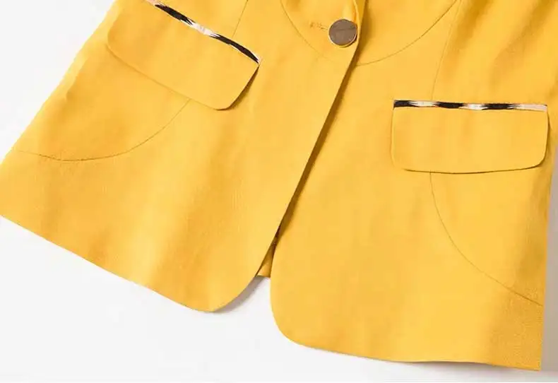 2019 Women's Chic Leopard Short Top Blazer Jacket Single Button Pockets England Style Female Lady Slim Coat Hot Sales C96121Z | Женская