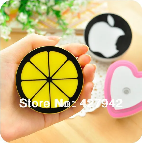 Heart Shape Multi-shape Colorful Cute LED Night Light Lamp Control Induction Bedside Baby Mini Table | Лампы и освещение