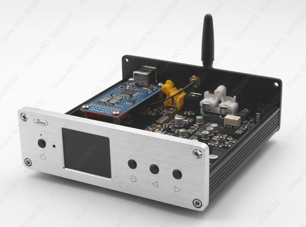 Двойной оптический коаксиальный ЦАП ES9038Q2M IIS I2S Bluetooth USB DSD DAC дистанционное
