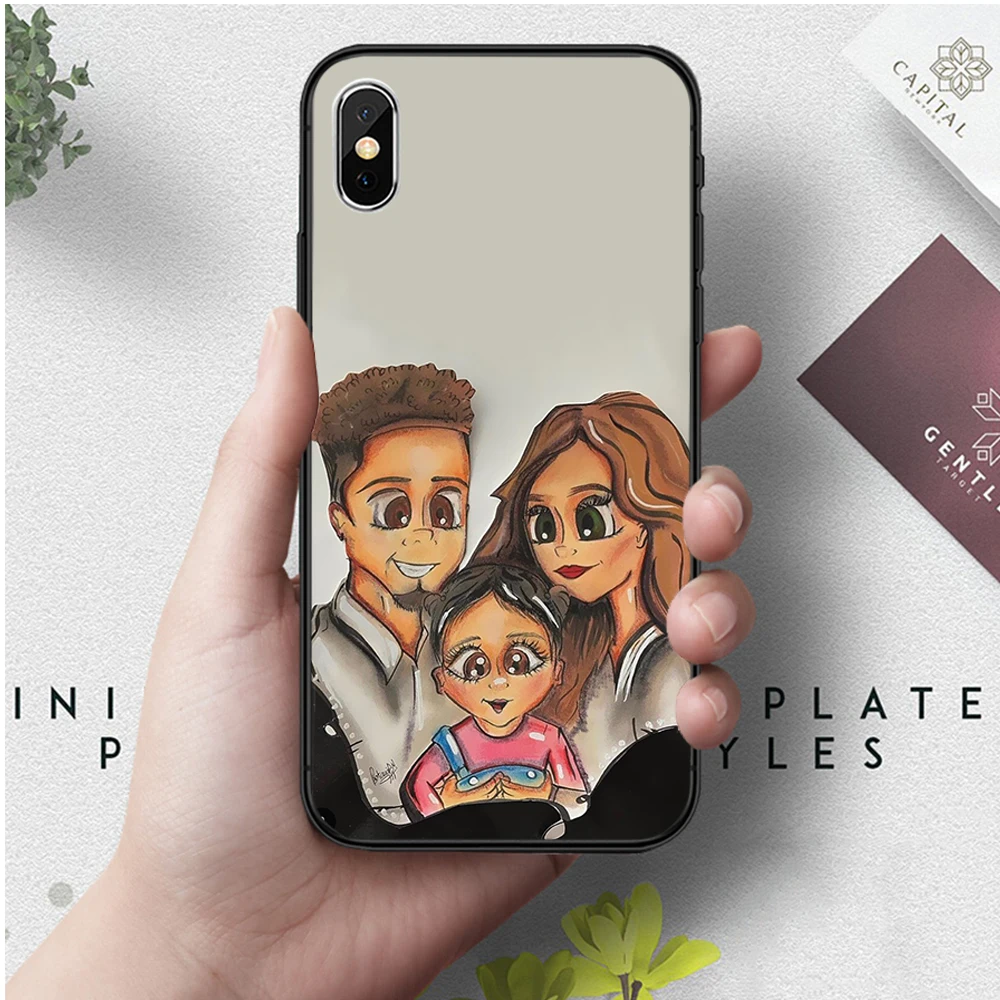 7 Ace family популярный пользовательский силиконовый чехол для iPhone 5 5S 6 6S Plus 7 8 11 Pro X XS Max XR - Цвет: 7