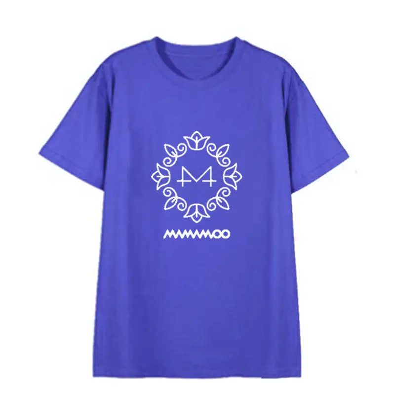 Mainlead KPOP MAMAMOO футболка с желтым цветком Ablum Whee In Letter Tee повседневные топы|Футболки| |