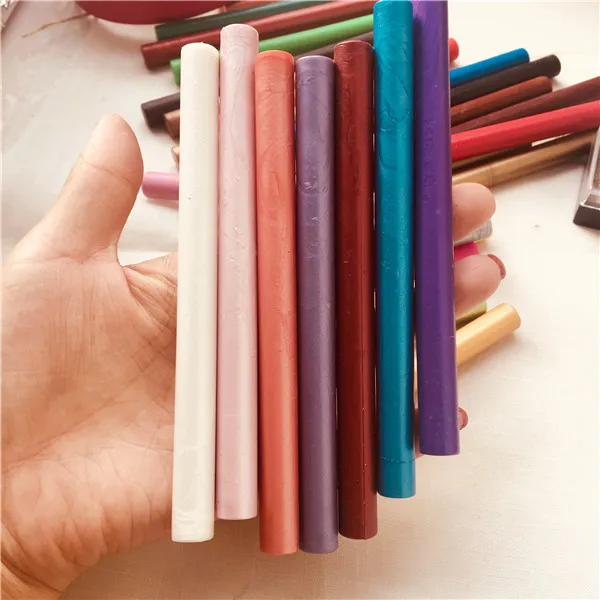 33 цвета Круглый DIY уплотнительная полоса, посвященная пчелиному воску, палочка для рисования печать, печать, воск, конверт, ручной работы, DIY Инструменты