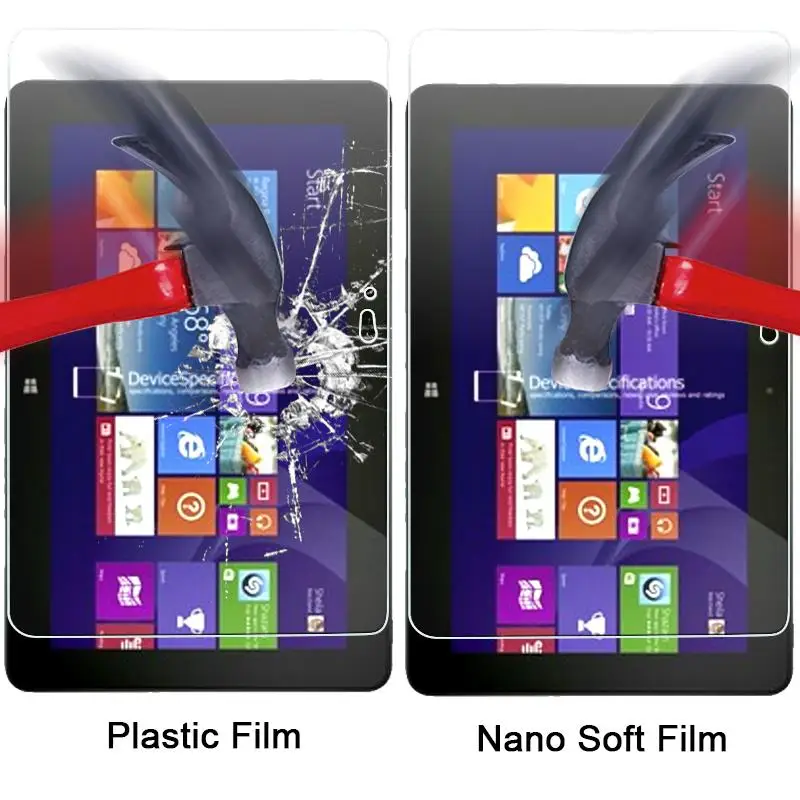 Для Dell Venue 11 Pro 7140 10,8 ''TAB Противоударная Защитная пленка с тканью для очистки Взрывозащищенная мягкая нано-пленка