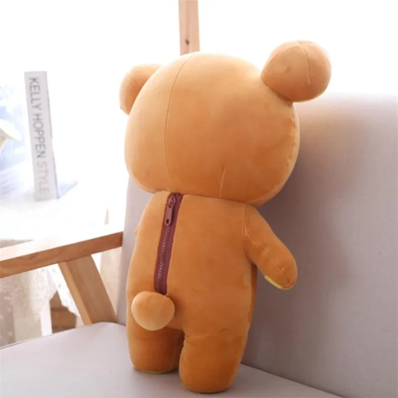 35 см 60 Kawaii Большой плюшевый мишка Размеры коричневый медведь Rilakkuma игрушка мягкий