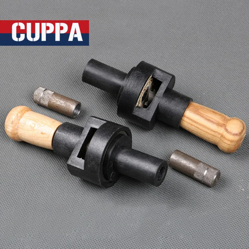 CUPPA Снукер cue Tip медь Fix Инструмент для 9 мм/10 мм наконечники бильярдные аксессуары Китай