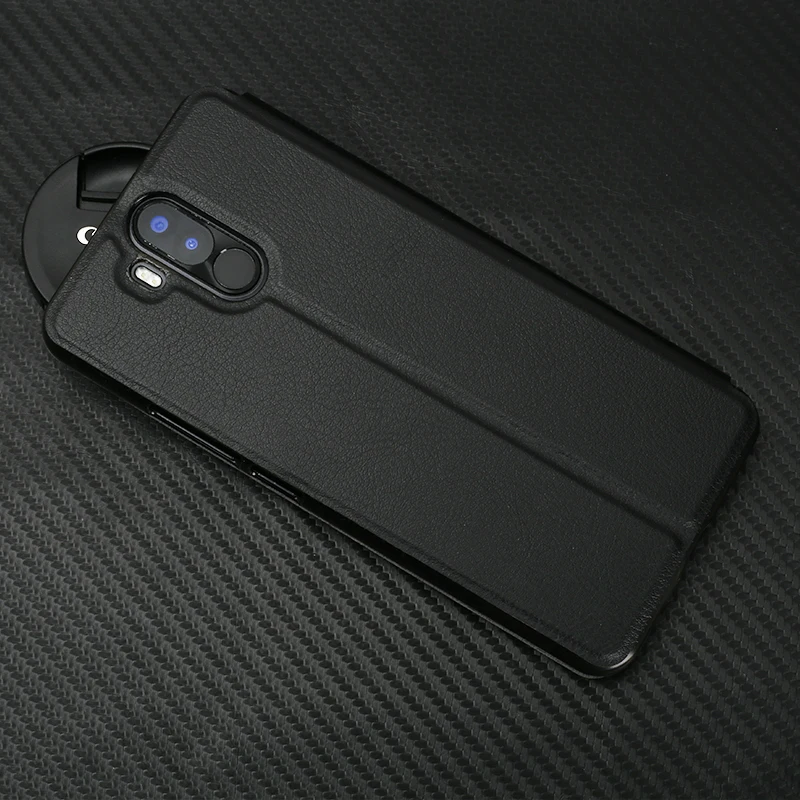 Роскошный кожаный чехол ocube Ulefone Power 3/3s Специальный защитный чехол-книжка с