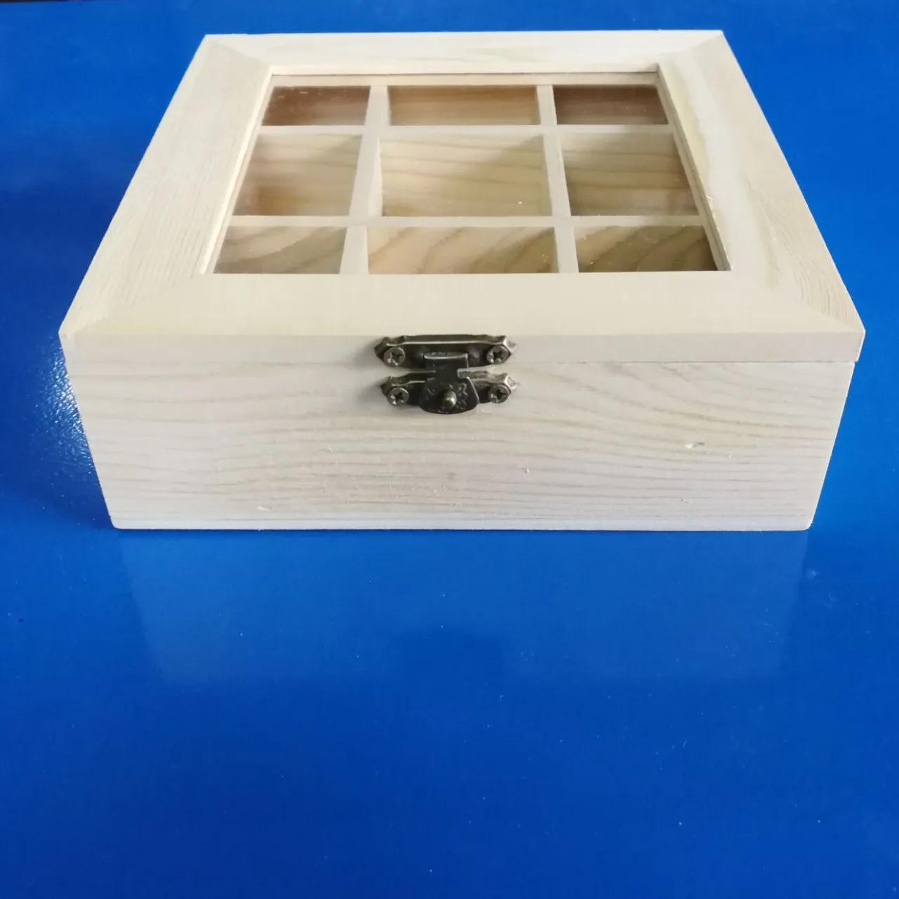 JX LCLYL новинка для возраста от 9 отделениями Винтаж деревянная шкатулка украшений