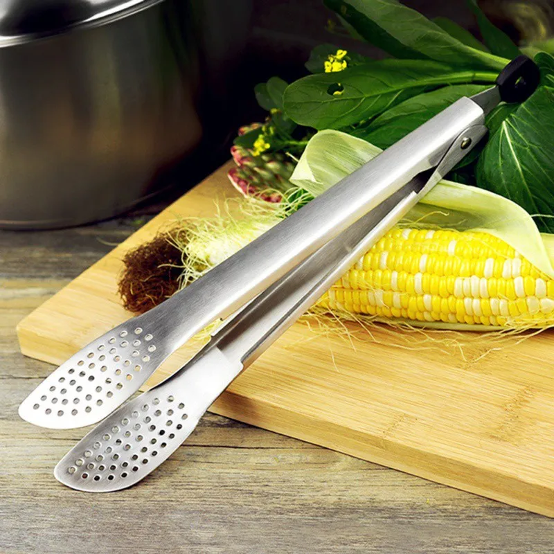 

Kitchen Fried Steak Clip Outdoor Barbecue Tool Kitchen Food Clip Cake Baking Bread Vegetables Fruits Clip