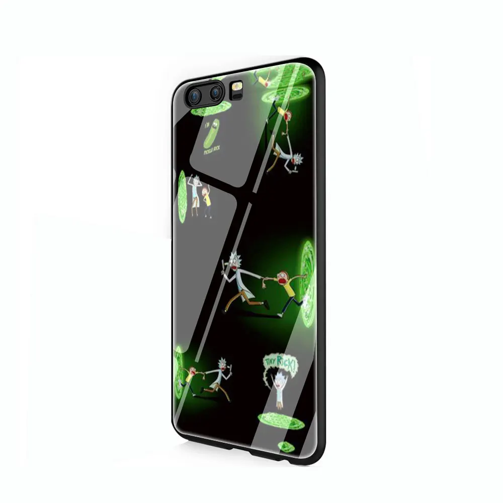 G7 Забавный чехол Рик и Морти из закаленного стекла для huawei P10 P20 P30 mate 20 Honor 9 10 Lite Pro 7A 8X P Smart - Цвет: G7