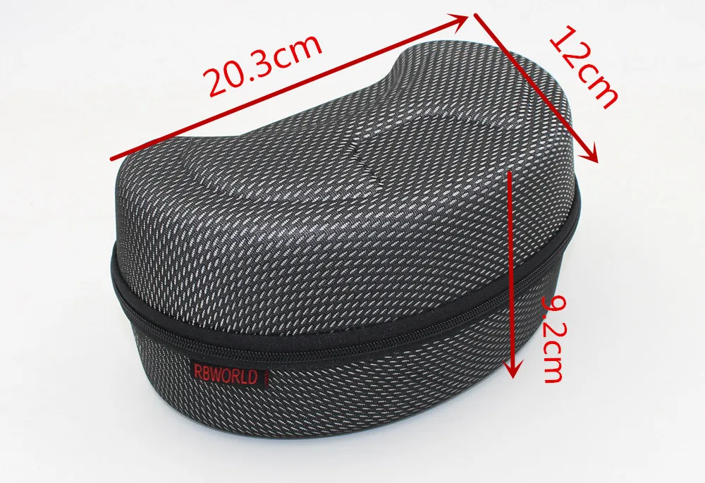 Защитный чехол EVA для лыжных очков большие очки лыжного спорта ударопрочный