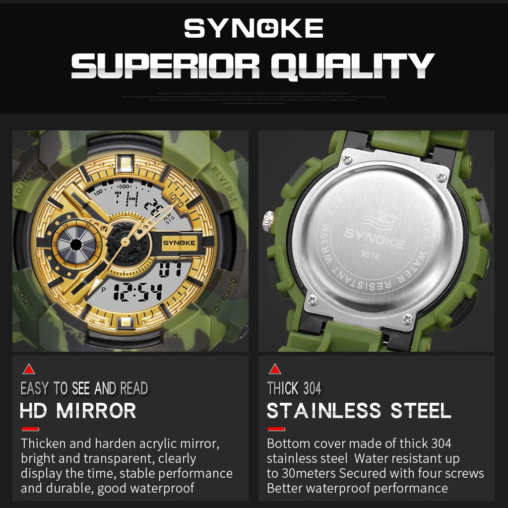 PANARS G Watch Shock Sports Watch Men Waterproof Military Camouflage Strap Electronic reloj deportivo hombre