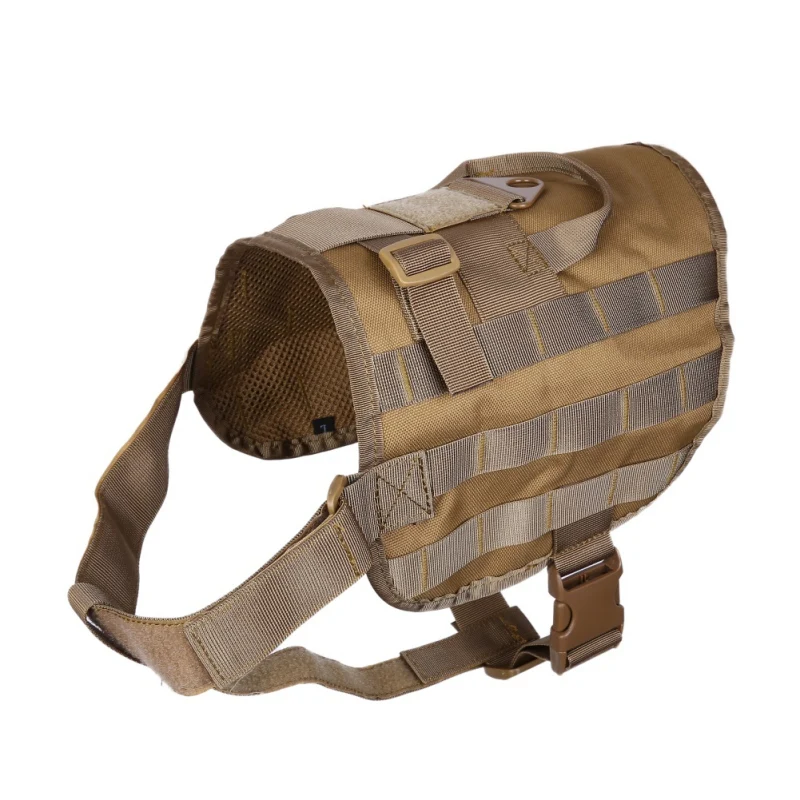 Тактический Полицейский K9 военный жилет для собак нейлон Molle охотничий патруль военный тренировочный жилет для домашних животных одежда