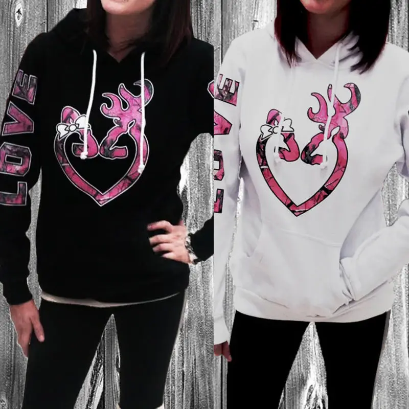 Женская зимняя толстовка с капюшоном топы теплый пуловер повседневное пальто