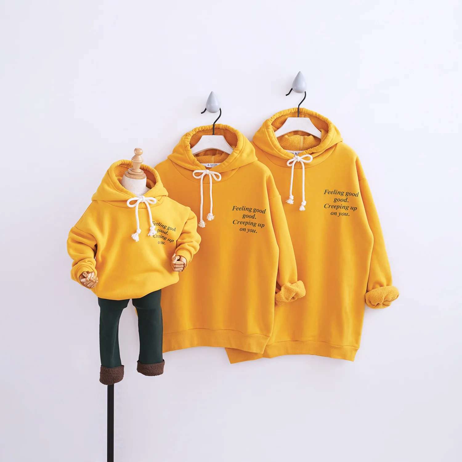 Family Matching Clothes Christmas Children Sweater Hoodies Boys Winter Cotton Long Sleeve Mother Dad Baby Sweatshirt Kids Shirts | Мать и