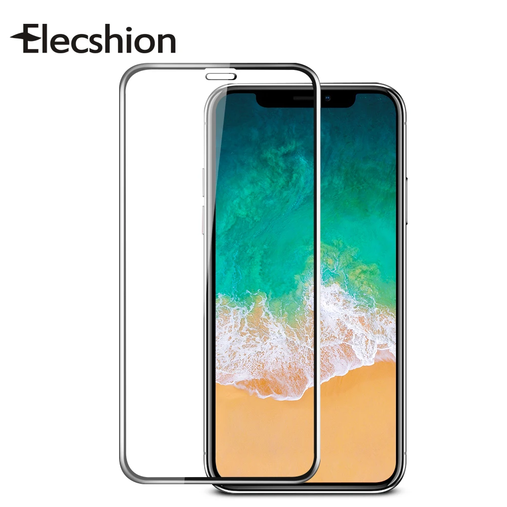Для iPhone Защита экрана стекло 7 6 6s 8 Plus XS Max XR изогнутое закаленное экран для X полное