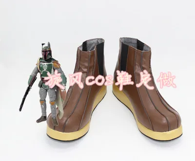 Boba Fett/Обувь для косплея; ботинки в стиле аниме; обувь на заказ