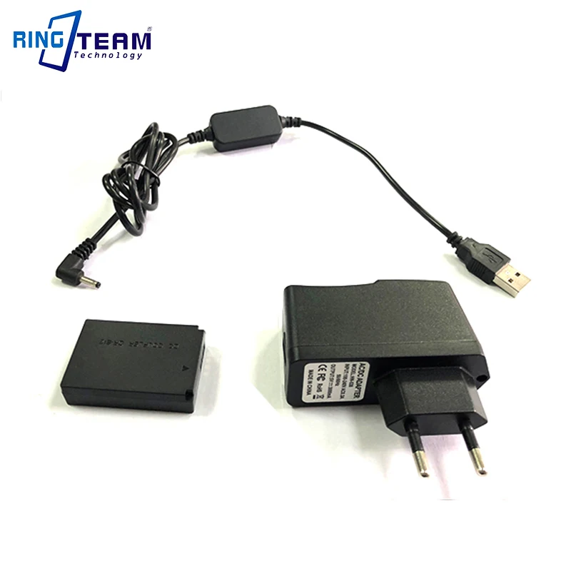 Зарядное устройство 5 В 8 в USB кабель + муфта с разъемом для постоянного тока