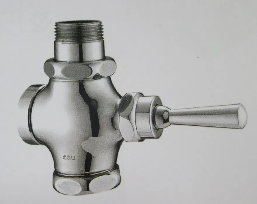 

All-copper hand pressure DN25=1 inch flush valve , press flusher squatting pool flush valve self-closing delay valve DN20=6/8