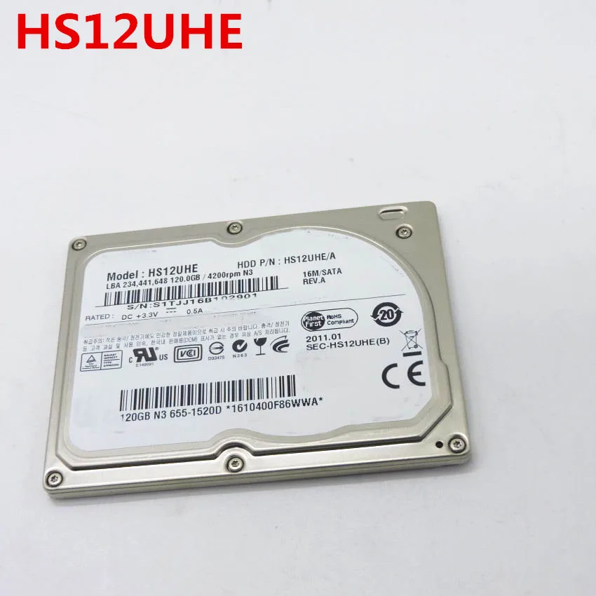 

Новый драйвер для жесткого диска 1,8 дюйма HS12UHE LIF SATA 120 ГБ на 2009 год mc233 mc234 A1304 MB543 MB940