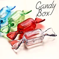 5 шт./лот, милая коробка для конфет «сделай сам», миниатюрные акриловые Органайзеры для хранения ювелирных украшений, бусин, контейнер для рукоделия чехол - изображение