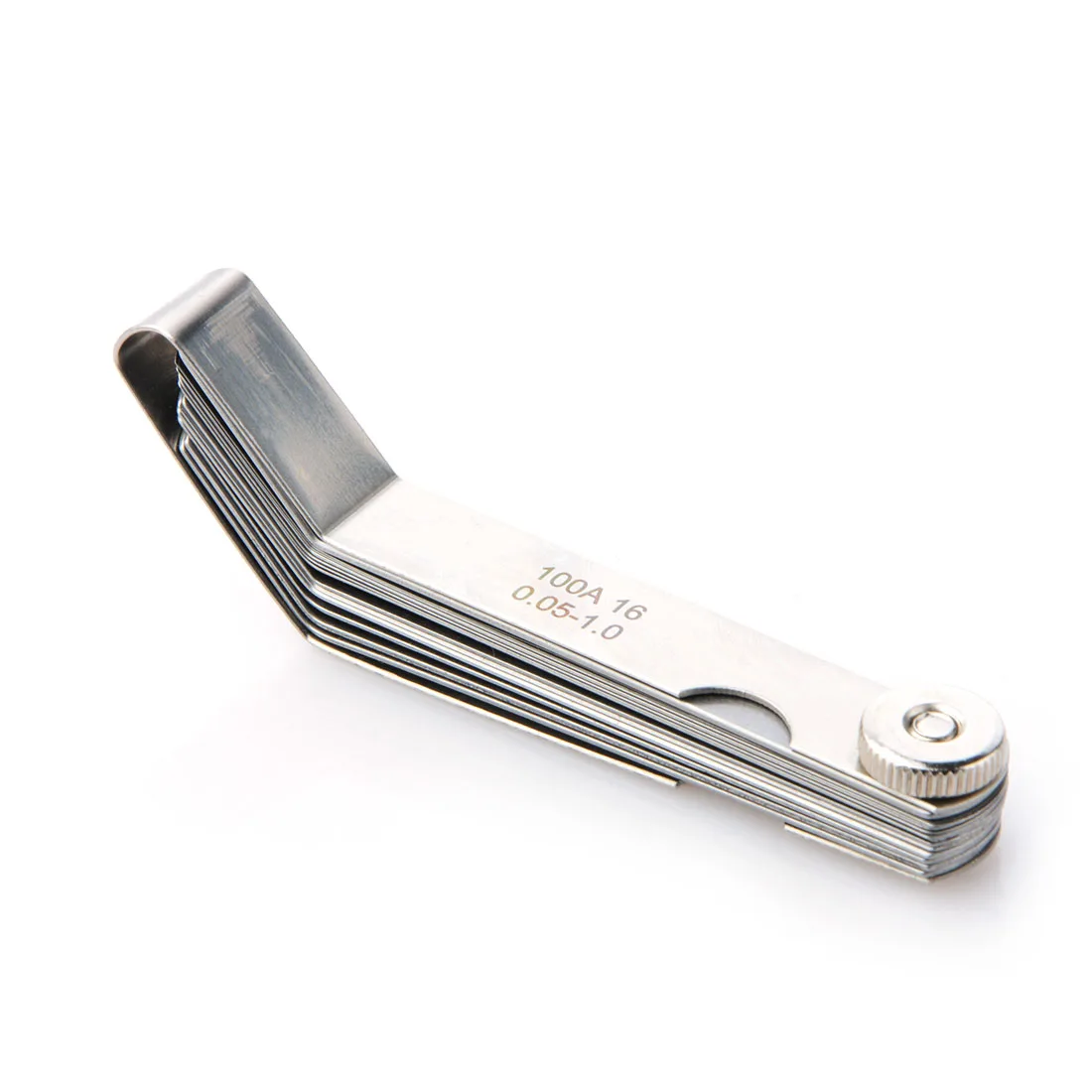 

0.05 to 1mm Thickness Curved Stainless Steel Metric Filler Feeler Gauge P20