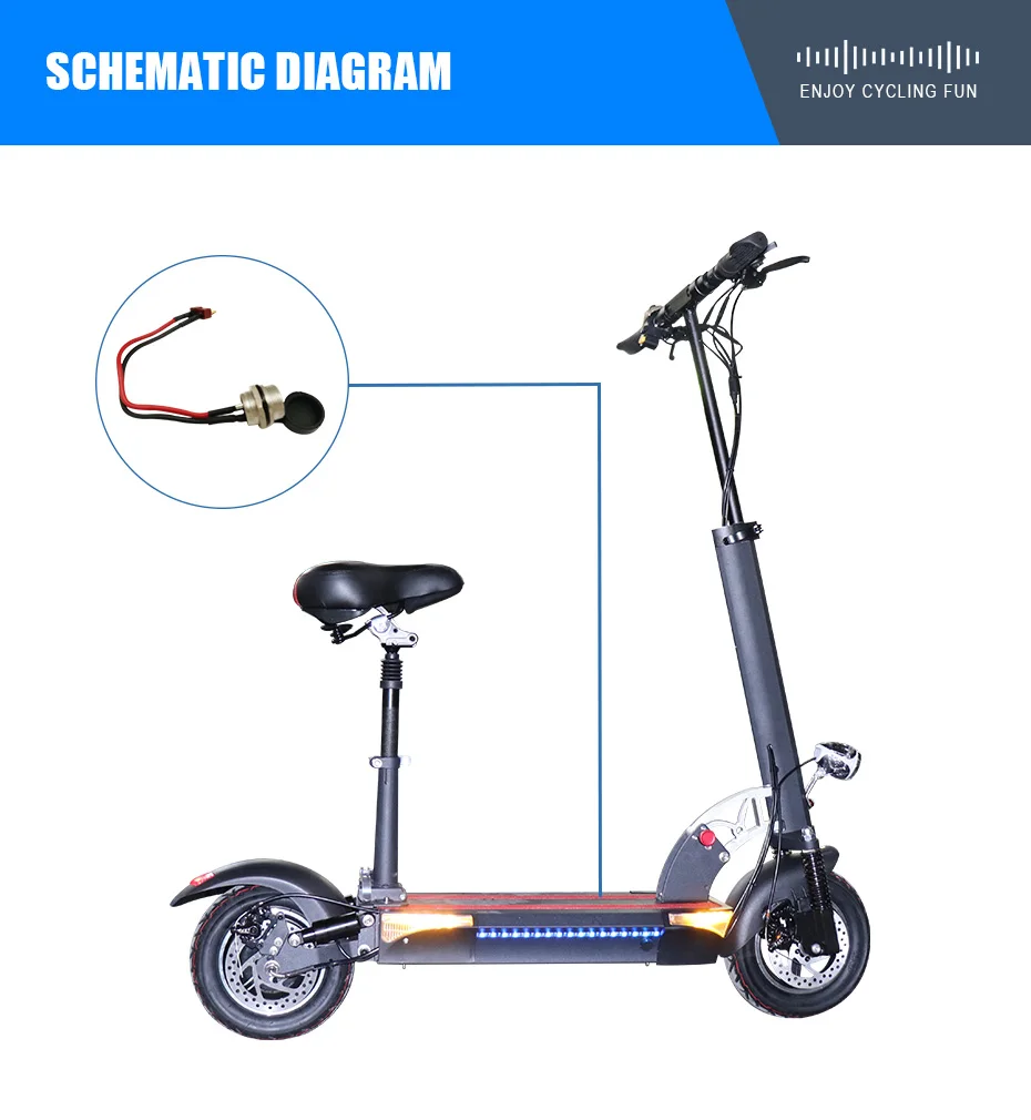Charging Socket Electric scooter X48 Line Lenght 120MM for electric scooter 10inch powerful electric skateboard e bike e scooter