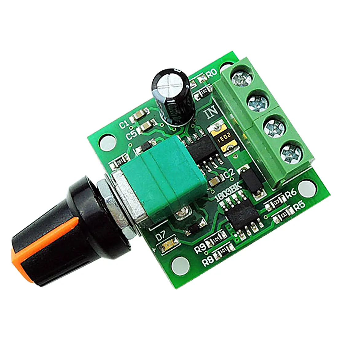 Новинка; 1 предмет DC 1,8 V 3V 5V 6V 12V 2A низкая Напряжение мотор Скорость контроллер PWM высокое качество