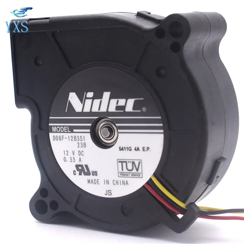 D06F 12B3S1 DC 12V 0.33A 6 см 6025 60*60*25 мм 3 96 Вт турбины центробежные воздуходувки проектор