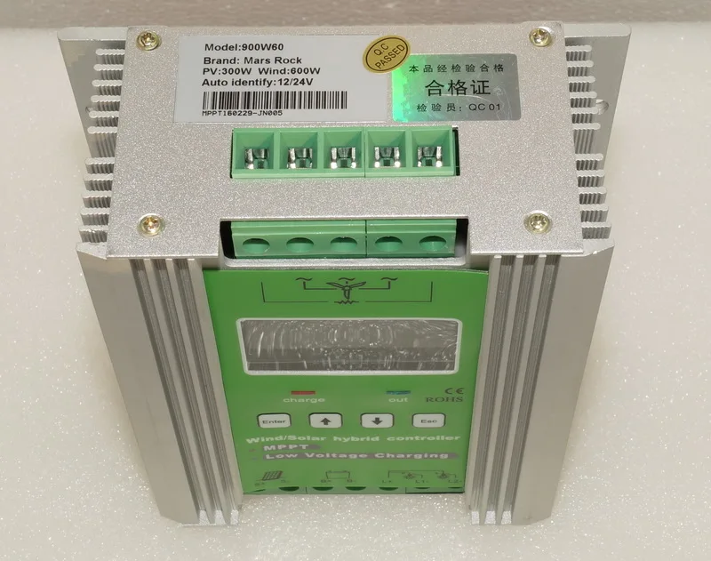1000w 12/24V 600W wind+400W solar MPPT hybrid Solar Wind Controller with 3 years warranty LCD Display free dump load | Обустройство
