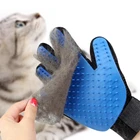 Перчатка для домашних животных, перчатка для ухода за кошками, щетка для удаления шерсти, Эффективная очистка, массажные перчатки для домашних животных, щетка для чистки волос