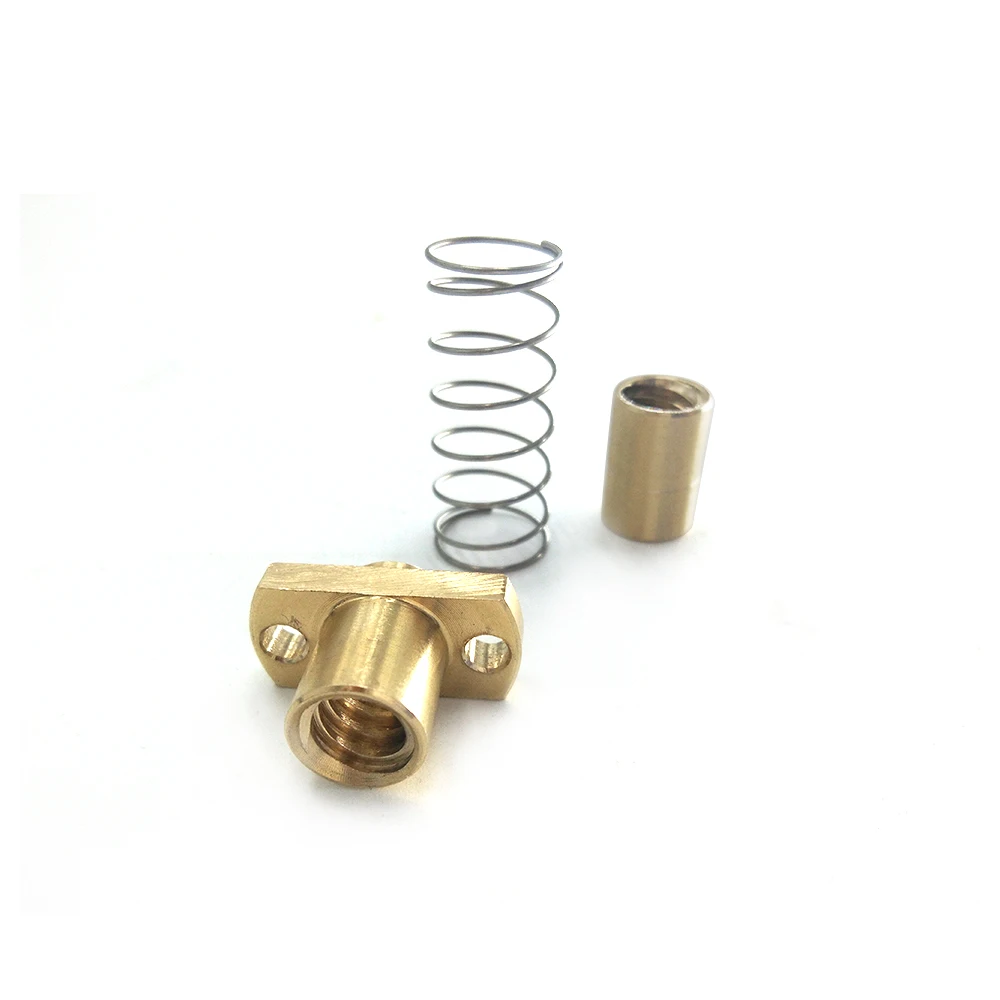 DIY CNC 3018 эксклюзивный 3d принтер части T8 анти люфт подпружиненный гайка устранение зазора гайка для 10 мм