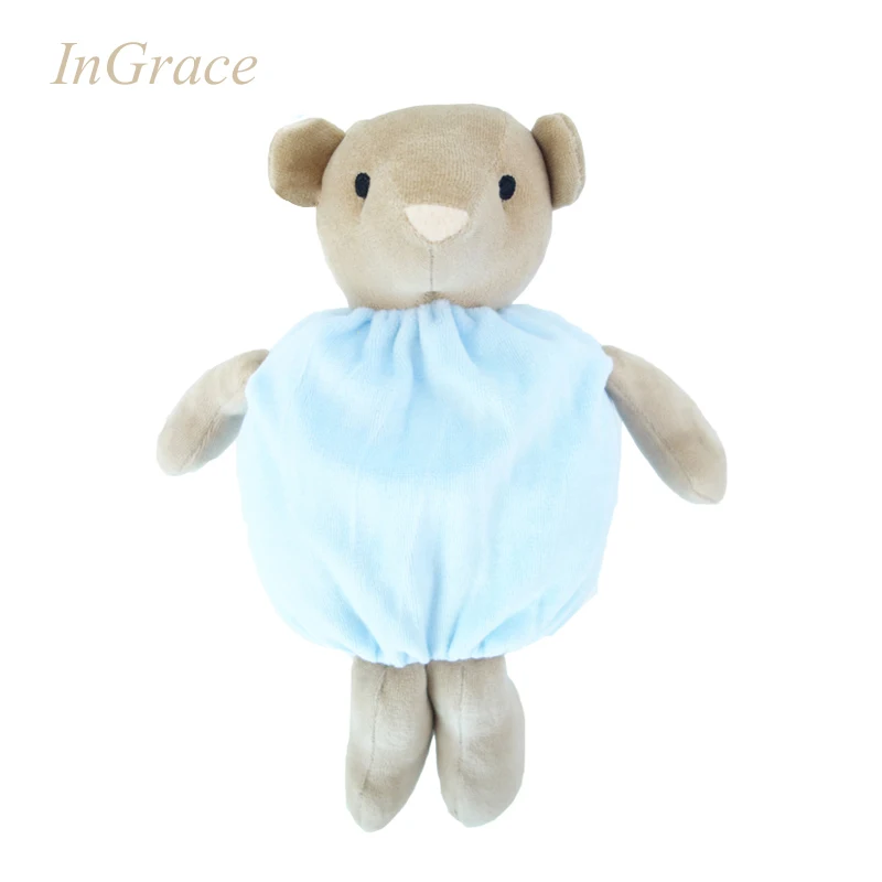 Ingrace мягкие и милые детские куклы супер высокое качество малышей медведь игрушки