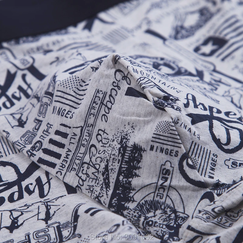 Для мужчин Нижнее Бельё для девочек хлопок шорты-боксеры Веселые бренда