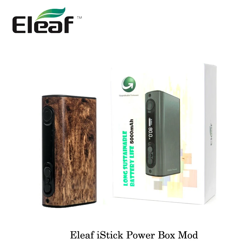 100% оригинальные электронные сигареты Eleaf ipower 80 Вт бокс мод набор 5000 мАч