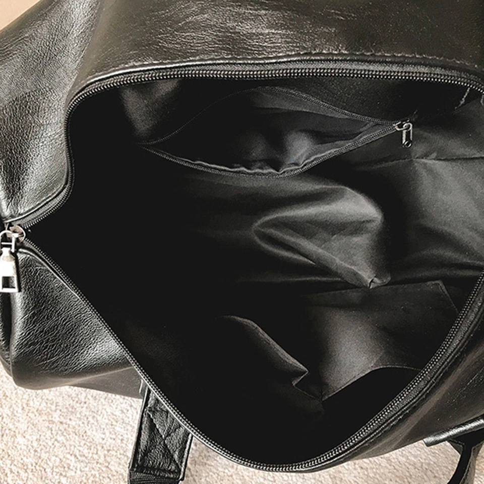 Дорожная сумка для ночевки женские и мужские Сумки из искусственной кожи через