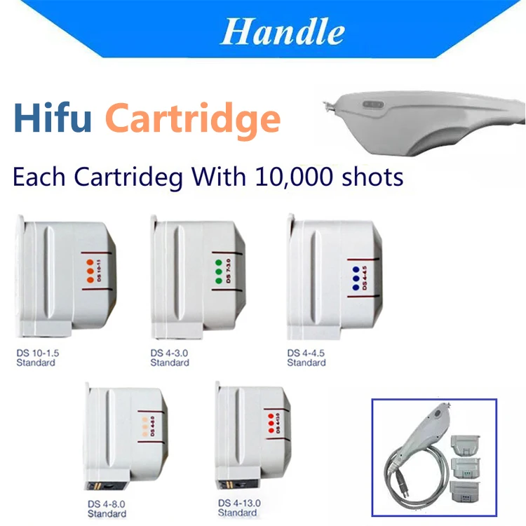 

10000 shots HIFU Transducer /Exchangeable HIFU body Cartridge for Ulformula1 HIFU Ultrasound Face Machine Anti Aging