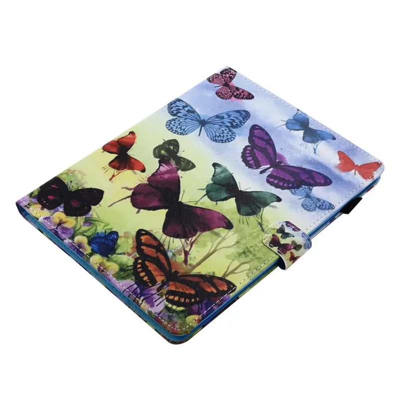 Мультфильм Cat Чехол для Apple iPad 2/3/4 чехол Funda планшет силиконовый чехол из искусственной кожи для iPad2 iPad3 iPad4 Стенд кожи в виде ракушки+ стилус+ Защитная пленка на экран