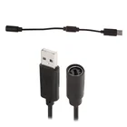ALLOYSEED 2 шт.лот USB-кабель-удлинитель для ПК, провод-конвертер, адаптер для Microsoft Xbox 360, проводной контроллер, геймпад